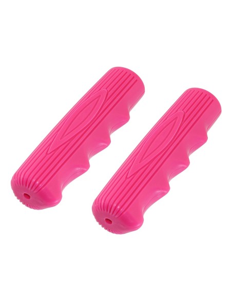 Grips 7/8 long 115mm Kraton Rubber 212 Pink.